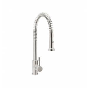 Смеситель для кухни Genebre Inox с выдвижным изливом